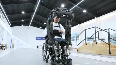 The 'iron man' exoskeleton helping paralyzed patients walk | REUTERS