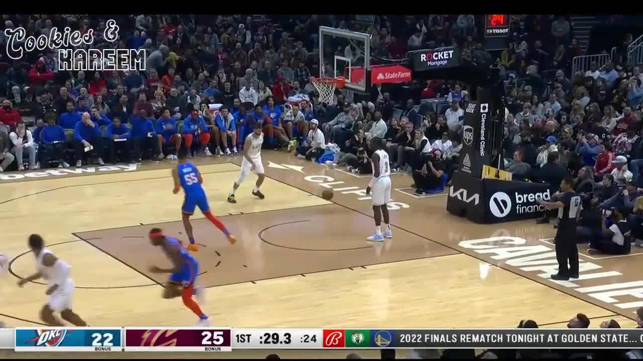 Shai Gilgeous-Alexander Highlights Cavaliers vs. Thunder 10th Dec 2022