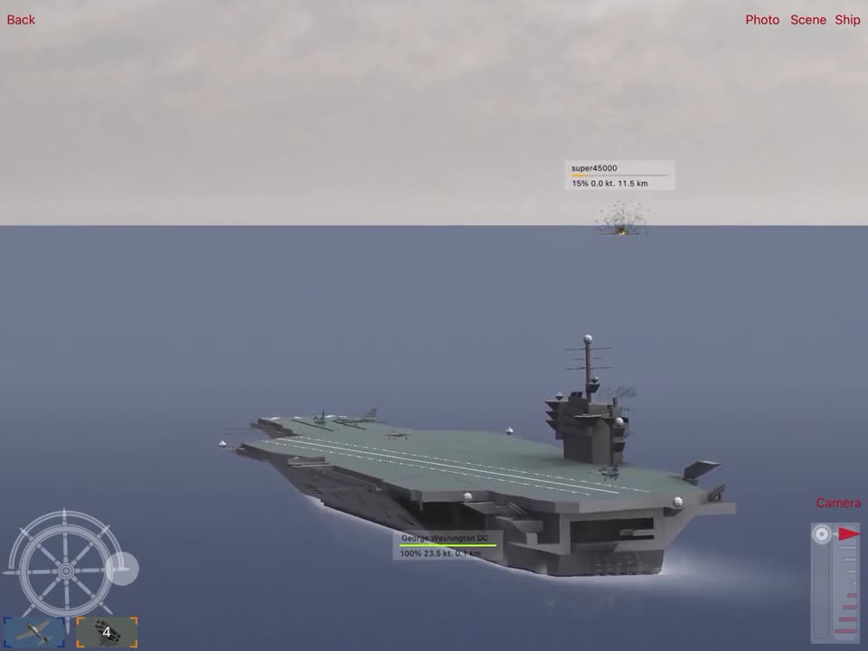 Washington ship is coming in NAVALCRAFT