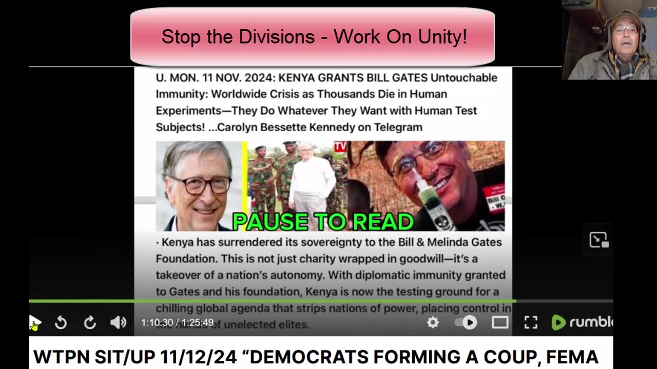 Trump Transition - More Efficient Govt - Stop Dems and Division - 11-13-24