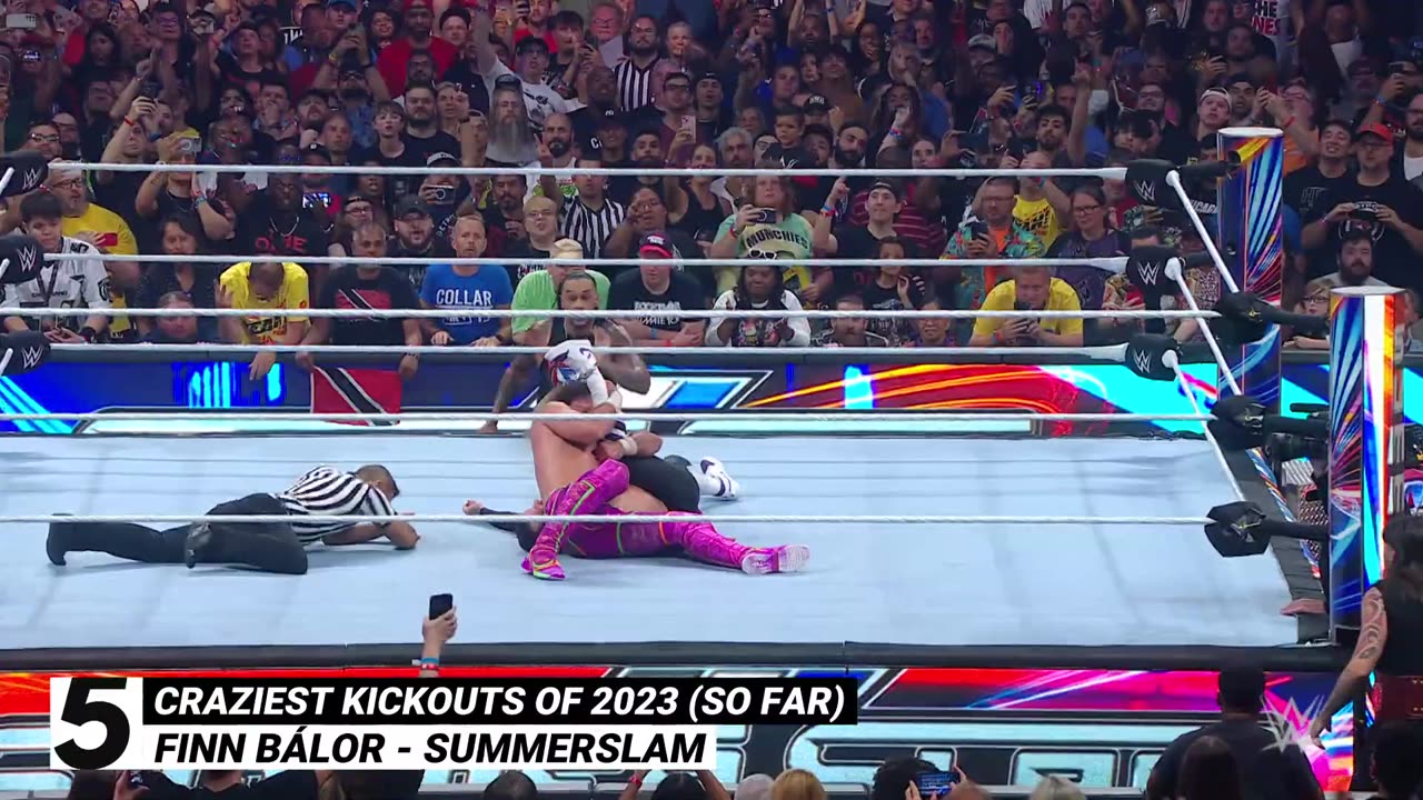 Craziest kickouts of 2023 so far WWE Top 10