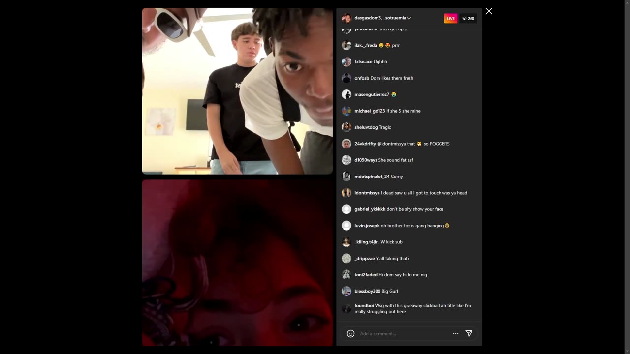 IG LIVE DOM