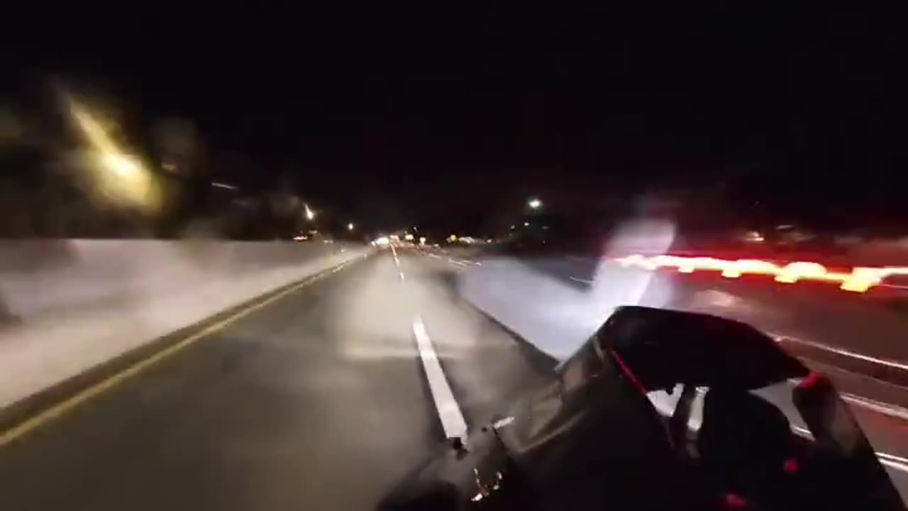 Motorcycle Driver Is Nuts