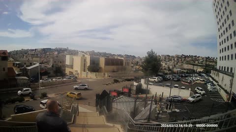 גלעד טולדנו מאבטח מושחת משמר בתי המשפט כולא את אמיר מלמד בבית המשפט השלום בנצרת 13/3/2024