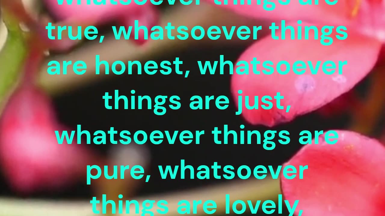 Philippians 4:8 Finally, brethren, whatsoever things are true #shorts