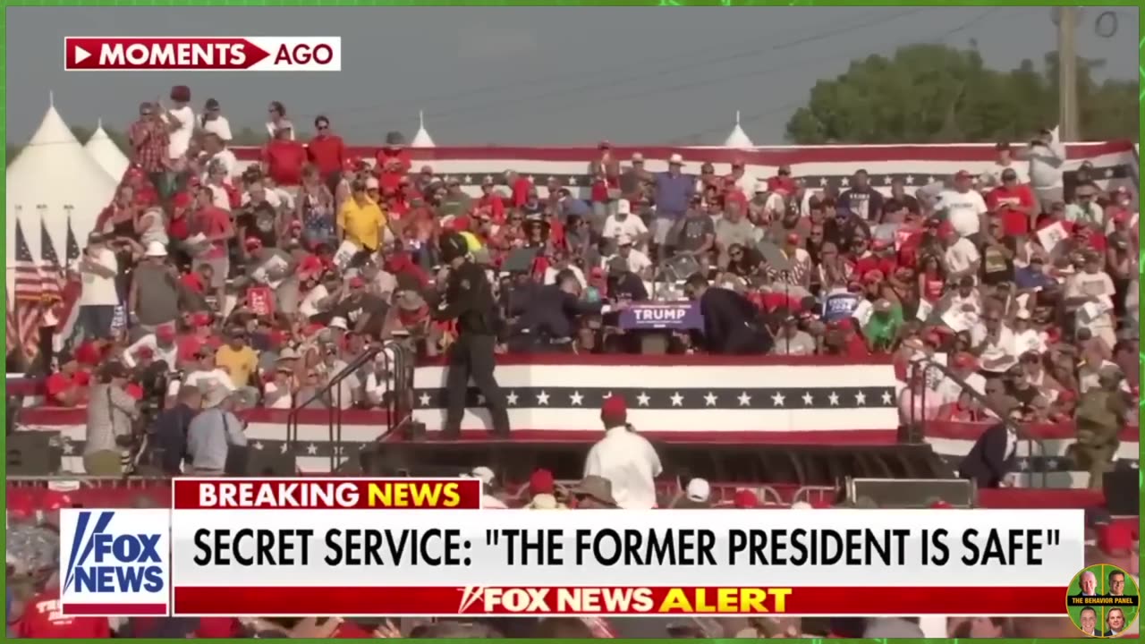 đź’ĄTRUMP Assassination Attempt: CROWD Behavioral Analysis