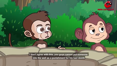 Intelligent Monkey Moral Story in English