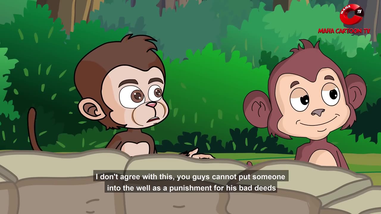 Intelligent Monkey Moral Story in English