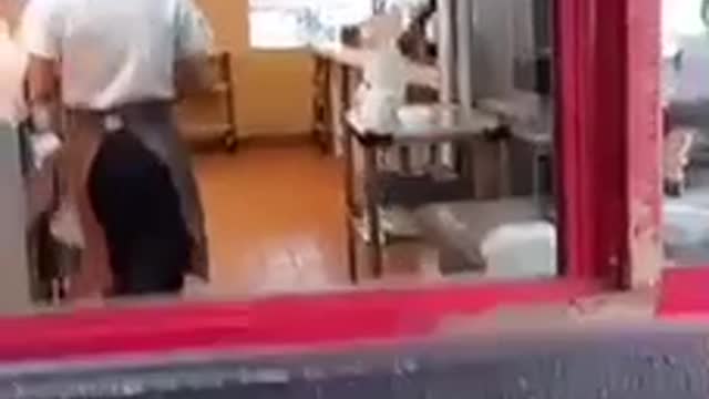 McDonald’s drive-thru in the Philippines