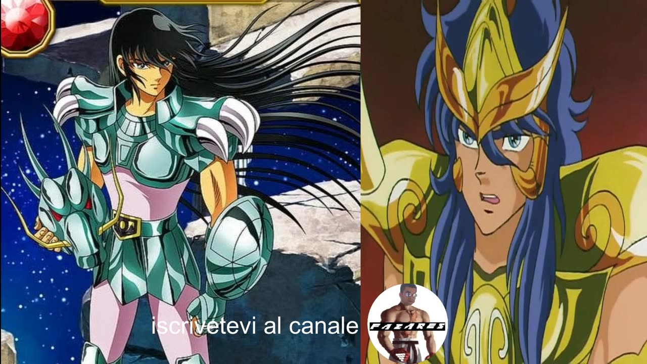 Michele Duraccio imita SIRIO/SHIRYU IL DRAGONE vs MILO SCORPIO SAINT SEIYA/I CAVALIERI DELLO ZODIACO