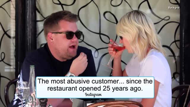 James Corden Apologizes to New York Restaurant Staff
