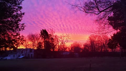 VALENTINE SUNRISE! PRAISE YOU, JESUS!
