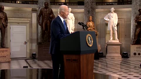 Biden: 'Democracy was attacked' on Jan. 6