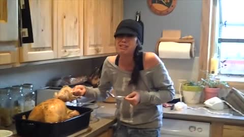 Pregnant Turkey Prank