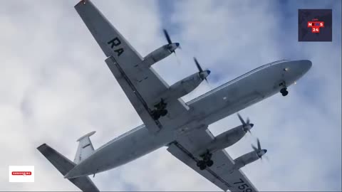 Wagner hit Ilyushin IL 22M down is a loss Russia !