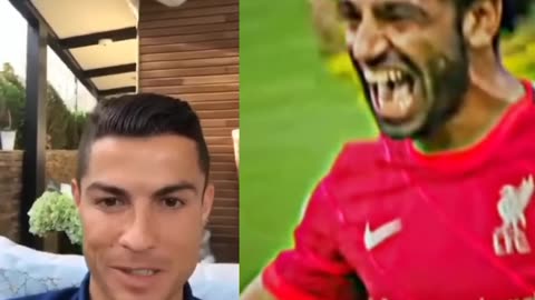 Cristiano ronaldo react