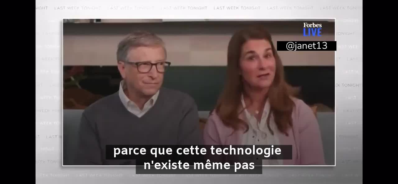Réponse de Melinda Gates interrogée sur la théorie de la nanopuce dans les vaccins