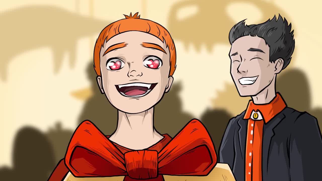 ORANGE SAD BACK STORY _ Rainbow Friends Animation