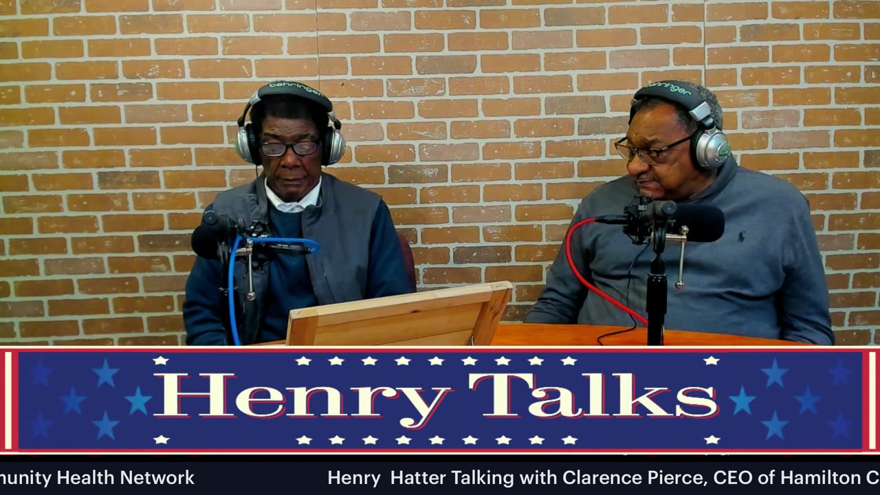 Henry Talking with Clarence Pierce, CEO of Hamilton Community Network