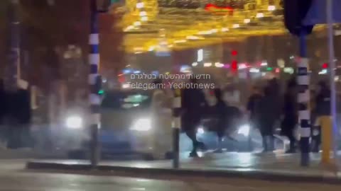 Muslim mobs in Amsterdam are hunting Jews tonight. I wish this was fiction. It's not.
