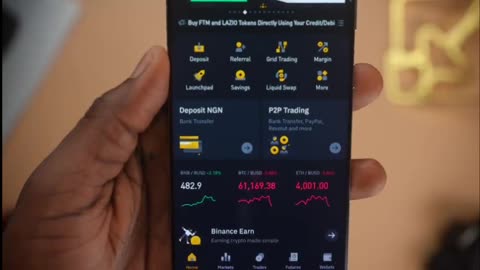 Binance signed a letter of intent to acquire the firm,