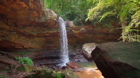 Soothing Waterfall Video to Calm Your Mind | Relaxing Video