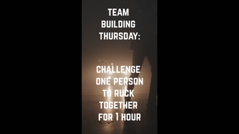 Team Building Thursday #2