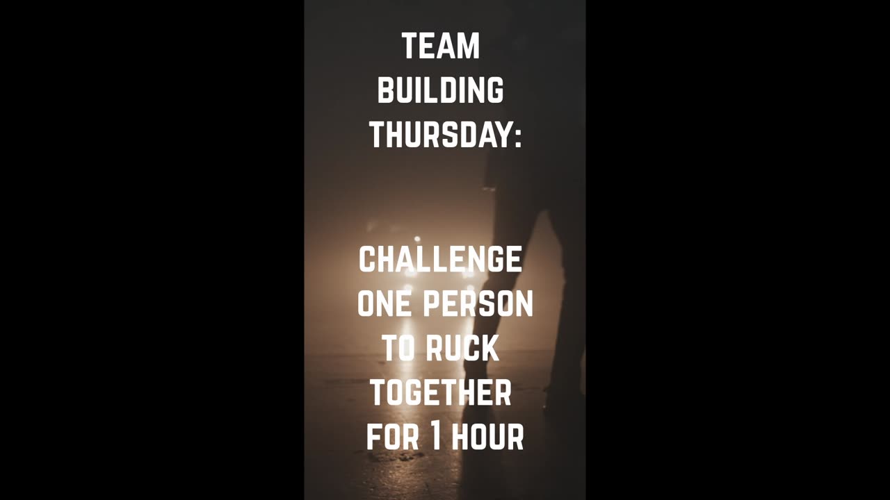 Team Building Thursday #2
