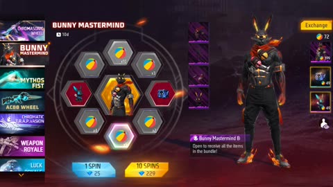 Bunny Master Mind Free Fire event