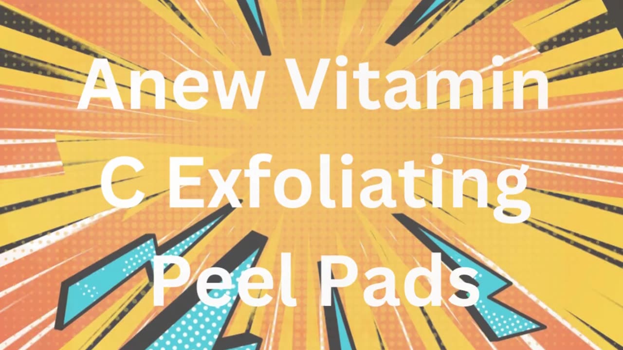 Anew Vitamin C Exfoliating Peel Pads The Secret to Glowing Skin✨