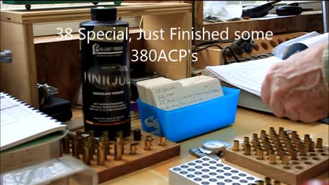 Checking A Few 38 Special Loads