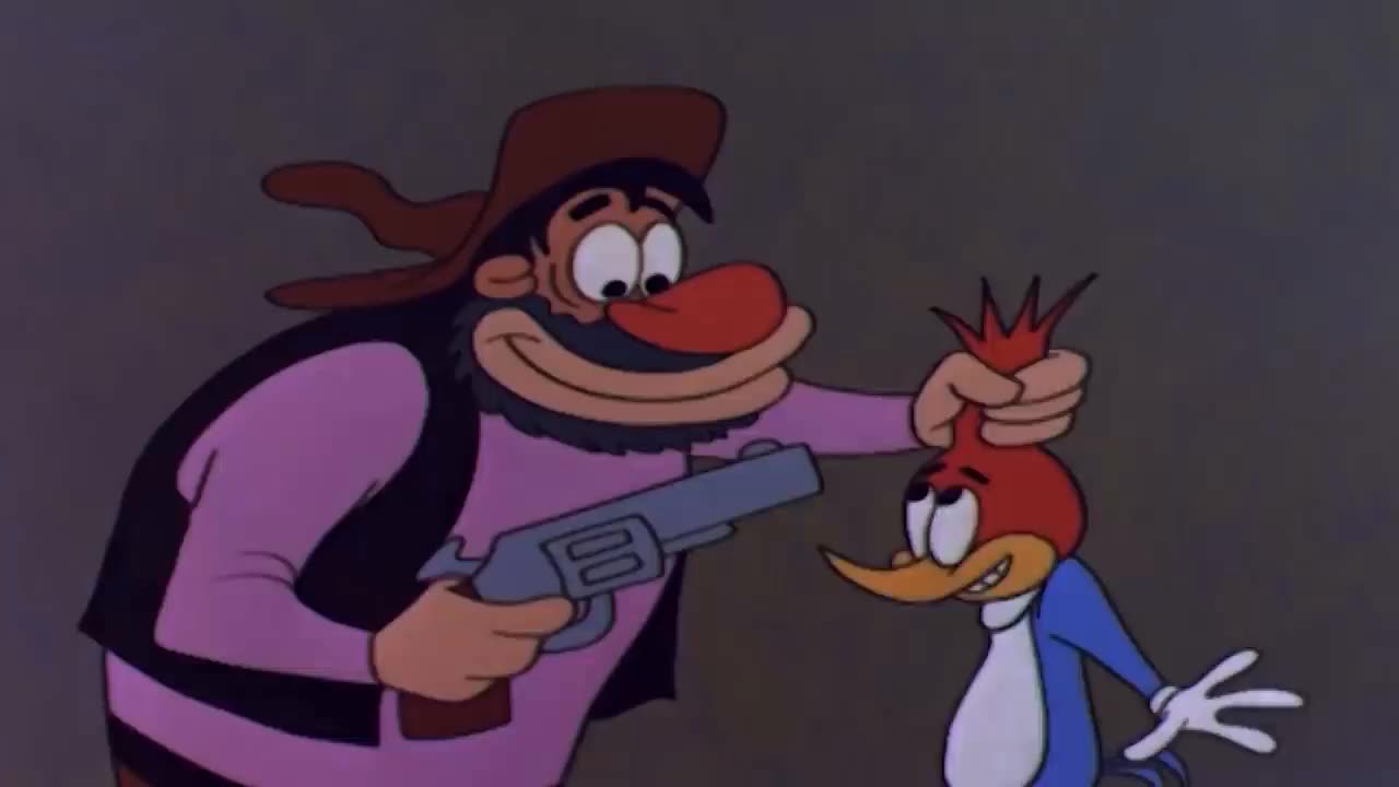 Pica-pau em Bandido no Trem