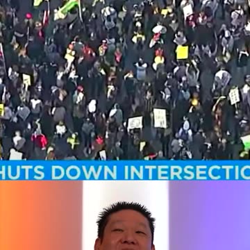 Pro Palestinians Block Major Intersections Near UCLA