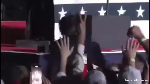 Barron Trump Steals Rally As Crowd Goes Nuts At Seeing Donald's Gigantic Son