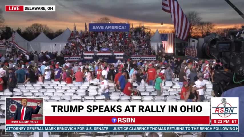 ~ FULL SPEECH ~ President Donald J Trump Gives Speech At Trump Rally - Delaware, OH 4/23/2022 ~RSBN~