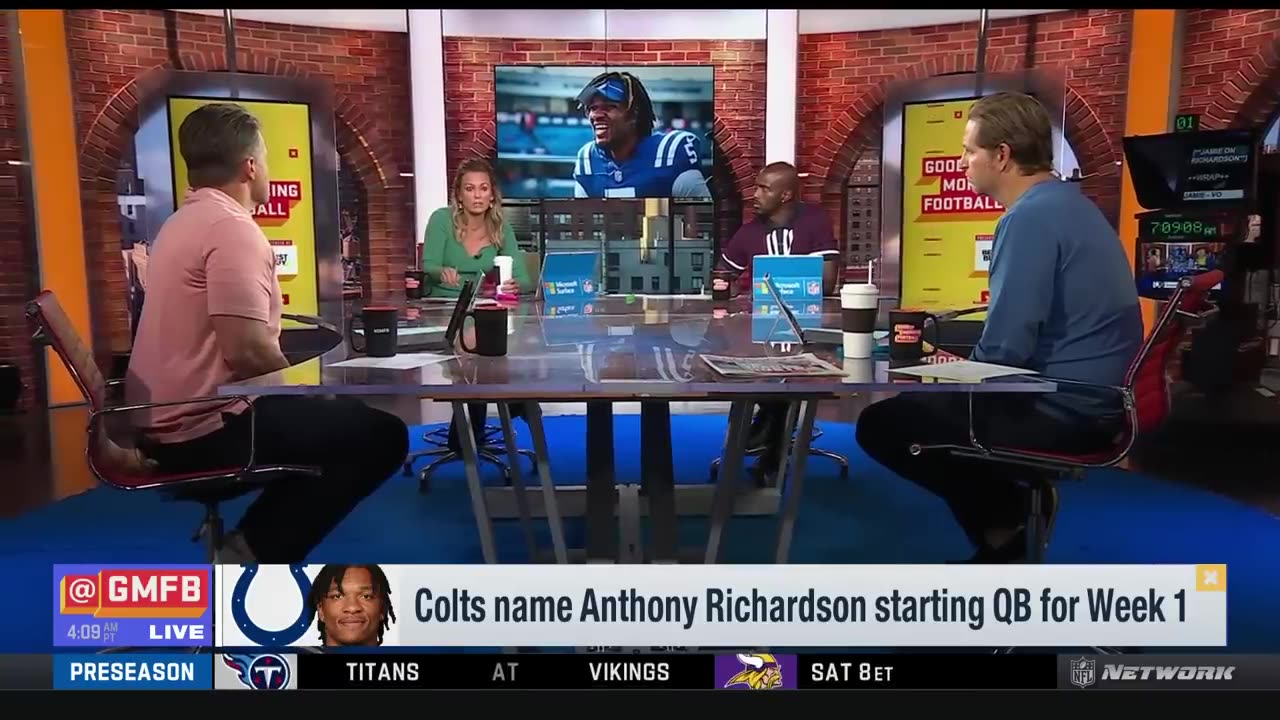 Clots name Anthony Richardson starting QB for week 1