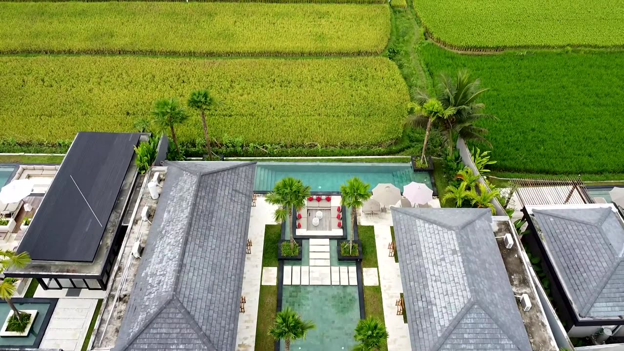 NEW 5BR Serene Villa with WONDERFUL Ricefield View in UBUD