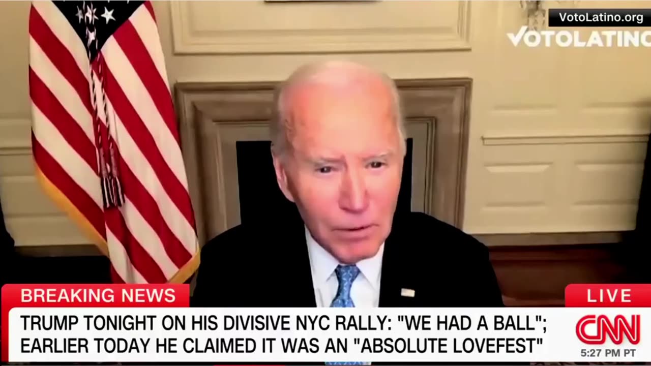 INSANITY: Biden Calls Trump Supporters "Garbage"