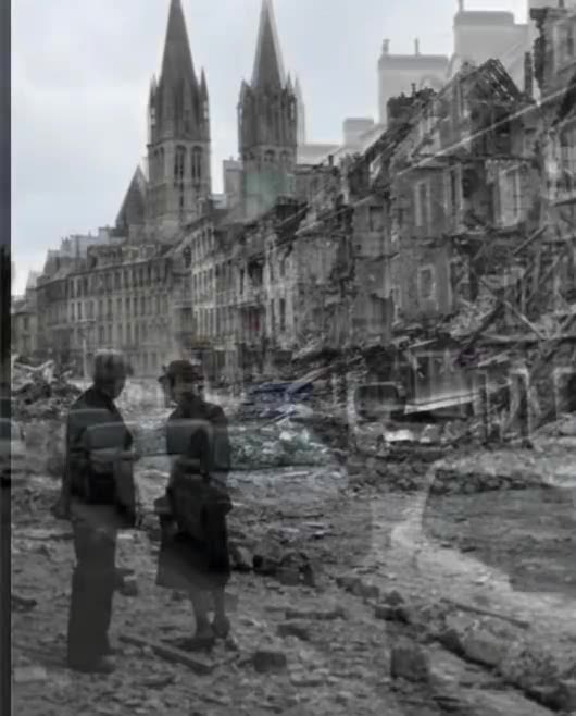 WWII Photos Then and Now