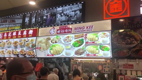 The Best Chicken Rice in Singapore! Sold out everyday! Singapore Street Food