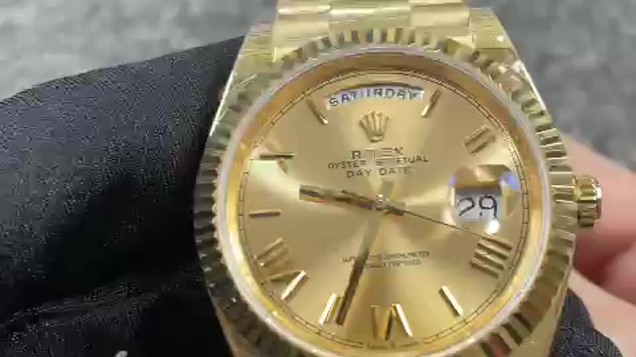 Rolex Daydate 40 Roman GS