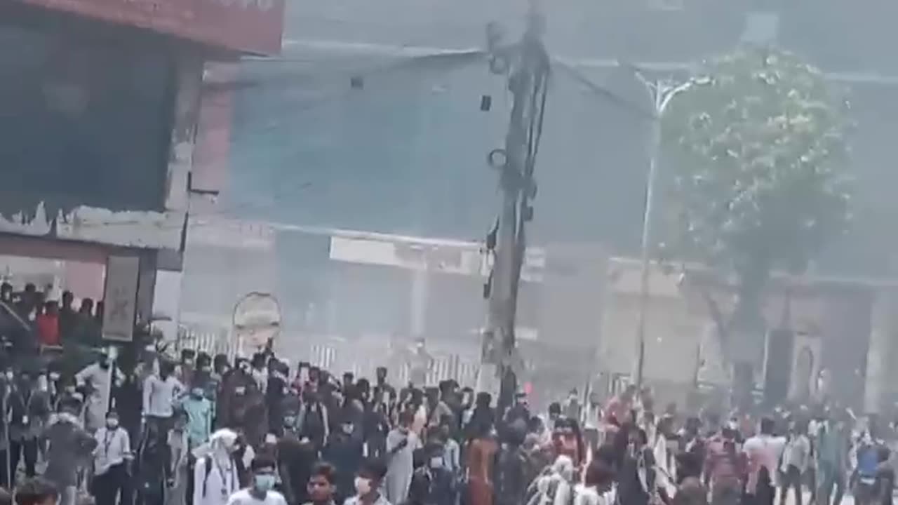 Bangladesh Students Protest's File Footage 31