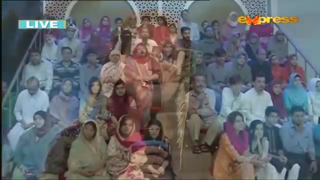 Naat by saud doughter in morning show