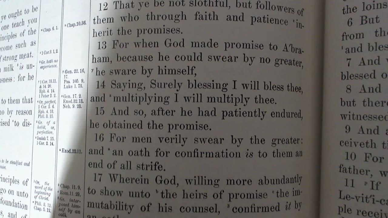 The heir of Abraham is the church