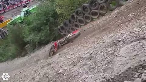 Incredible uphill bike ride