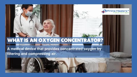 High-Quality Concentrator Oxygen for Home Use - Prime Healers