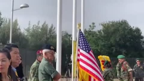Lễ chào cờ VNCH 1/10/2022 San Jose California