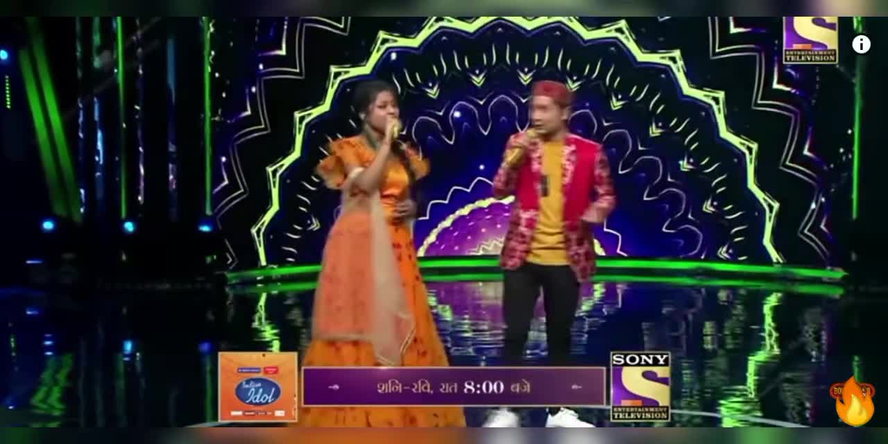 Pawandeep Rajan and Arunita Amazing performance in Indian Idol