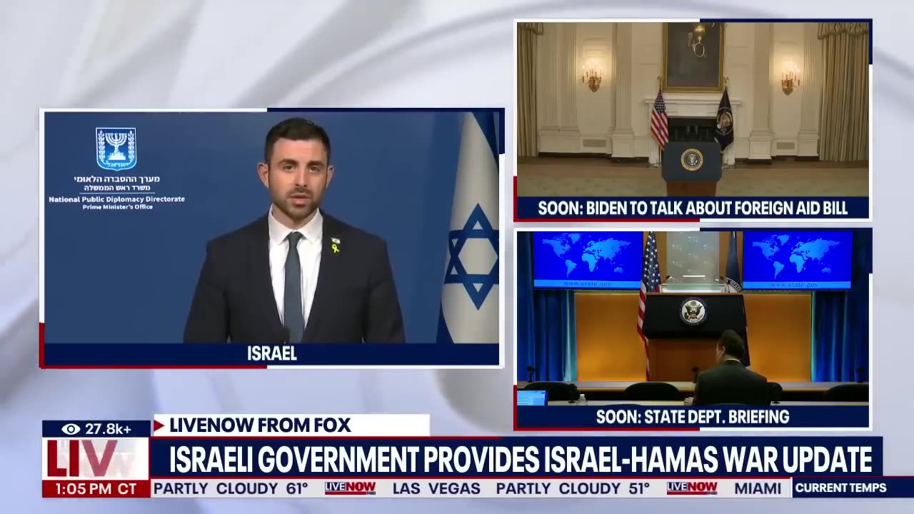 Israel-Hamas war: 67 killed in Rafah raid, Eylon Levy gives Israeli govt. update