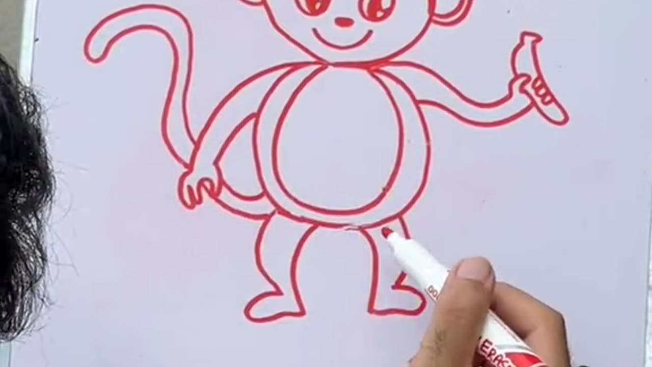 Making monkey by using 3rd number